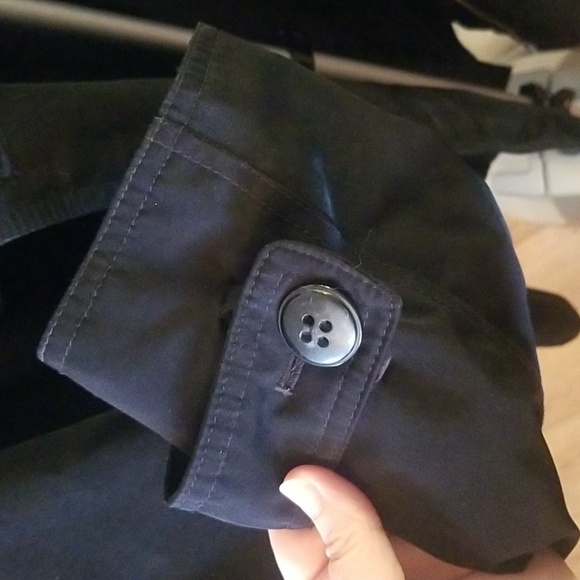 Esprit Blue Hooded Coat XL - Picture 2 of 8